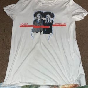 Aly & Aj medium sanctuary tour shirt